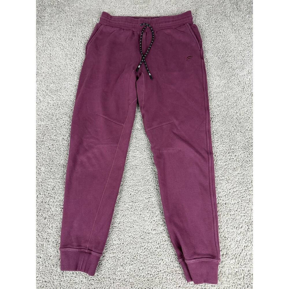 Fabletics Men's Maroon Jogger Sweatpants